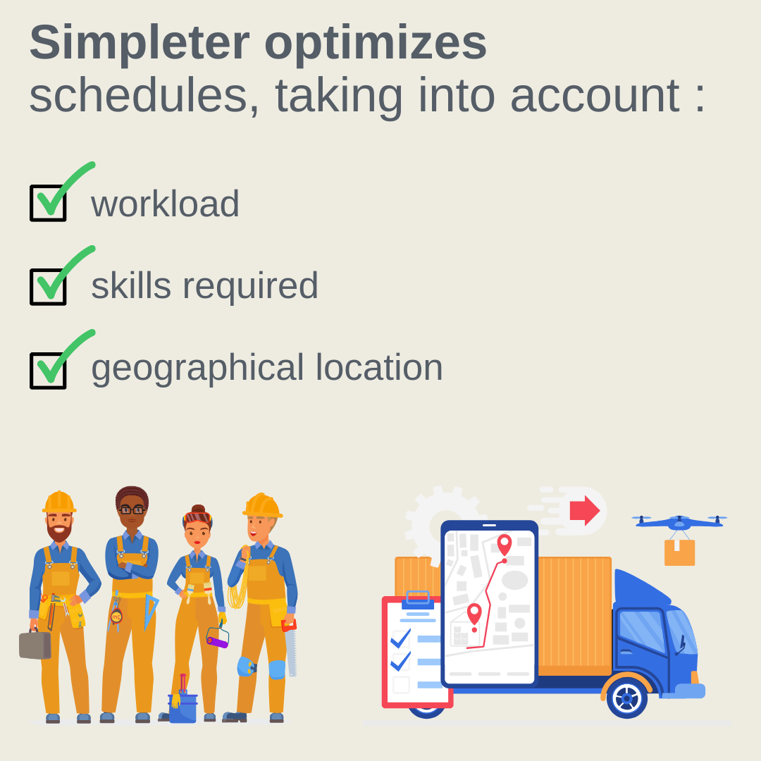 Planning optimization