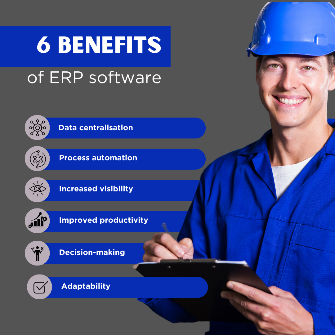 The 6 advantages of ERP software